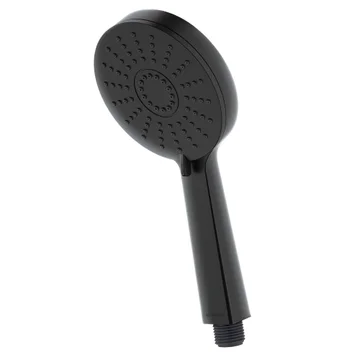 Methven Krome ABS Round Airstream 3 Spray Shower Handset - 120mm - Matte Black