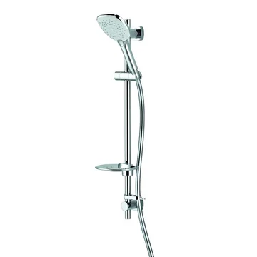 Methven Airstream Adjustable Easy Fit Shower Rail Kit - Multi-Function Handset
