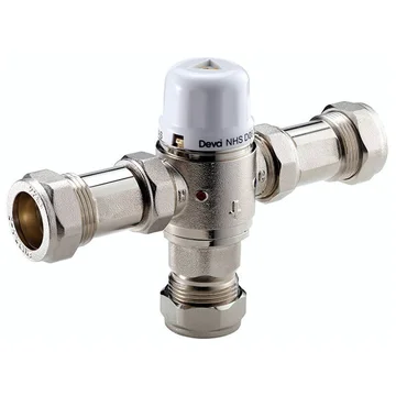Deva Chrome 22mm Compression Thermostatic Blending Valve