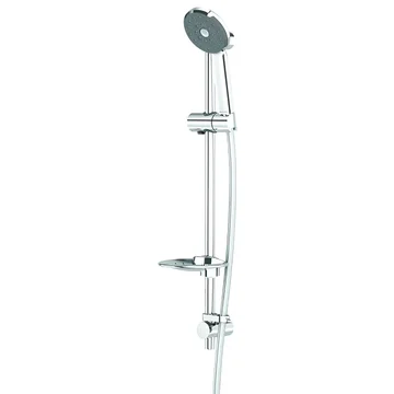 Methven Kiri Satinjet Chrome Shower Kit with Handset - Adjustable Bracket - 1000mm High