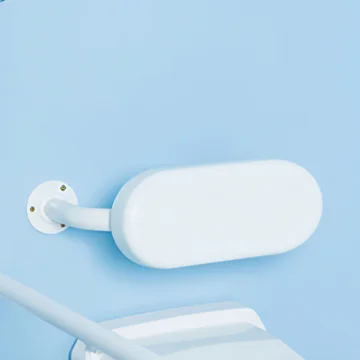 Twyford Avalon Backrest Support with Cushion For WC