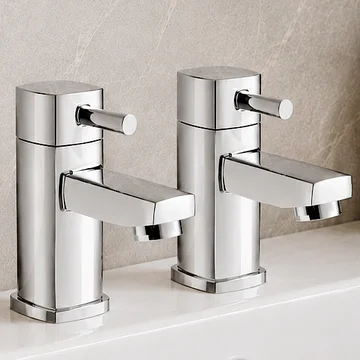 Joseph Miles Polly Chrome Pair Of Bath Taps