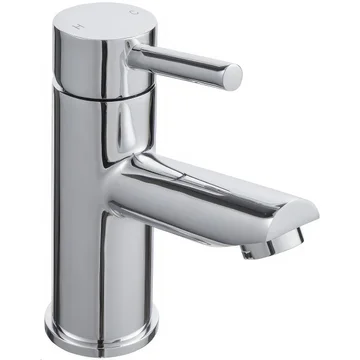 Kartell K-Vit Aztec Chrome Mono Basin Mixer Tap with Waste - Stick Handle