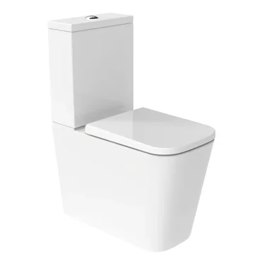 Roper Rhodes Aruba White Rimless Close Coupled WC Pan with Cistern - Fully Enclosed - 340 x 620mm