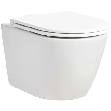 Roper Rhodes Elka Contemporary Rimless Wall Hung WC Pan - ELWHPAN
