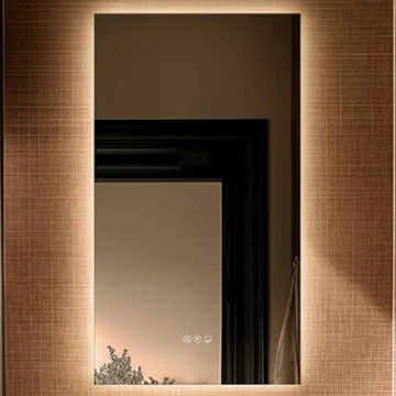Origins Living Claris Rectangular LED Backlit Mirror with Demister Pad - Image