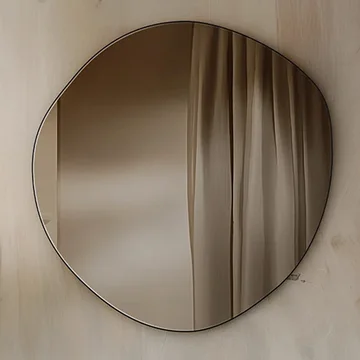 Origins Living Oslo Organic Mirror - Stainless Steel Frame