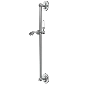 Roper Rhodes Traditional Wall-Mounted Adjustable Riser Rail Only - 620mm High