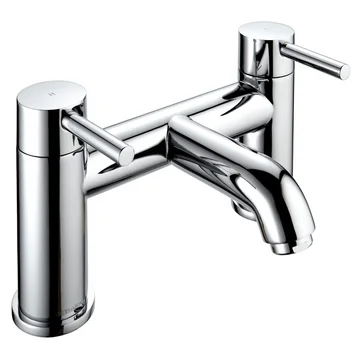 Methven Motu Contemporary Bridge Bath Mixer Tap - Stick Handles