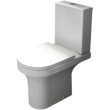Kartell K-Vit Ozone Round Comfort Height Close Coupled WC with Cistern - Open Back