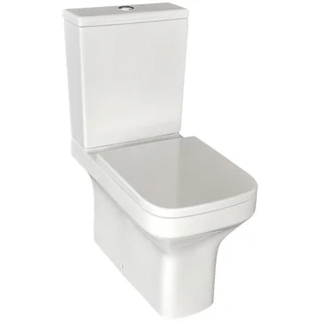 Kartell K-Vit Ozone Square Rimless Close Coupled WC Pan with Cistern - Close To Wall