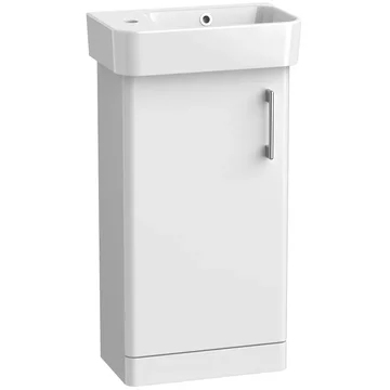 Tavistock Arlo Floorstanding Cloakroom Vanity with Basin - Reversible Door - 440 x 858mm - Image