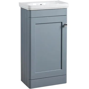 Tavistock Marston Traditional Cloakroom Basin Unit - Matt Spruce - 464 x 810mm