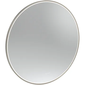 Tavistock Alderbury Round LED Borderlit Mirror with Demister Pad - Chrome