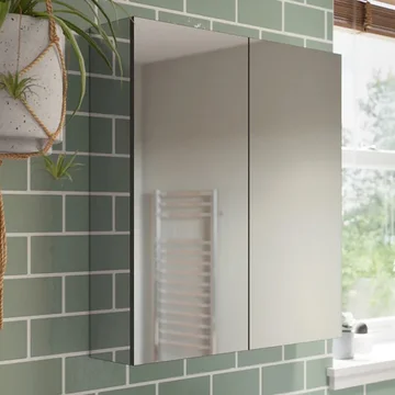 Tavistock Kew Wall Hung Double Sided Mirror Cabinet - 2 Door - 650mm Height