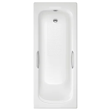 Joseph Miles Newt Single Ended Twin Grip 2 Tap Hole Bath - 1700 x 700mm