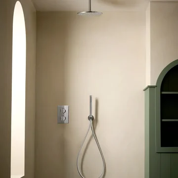Tavistock Cohort Thermostatic Concealed Mixer Valve with Shower Kit and Head