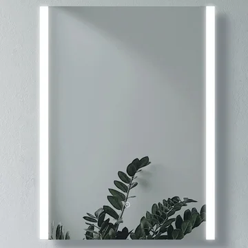 Joseph Miles Morven Rectangular Frontlit LED Mirror with Demister Pad and Shaver Socket