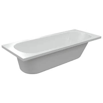 Joseph Miles Single Ended Undrilled Straight Bath with Legs - 1700 x 700mm - Image