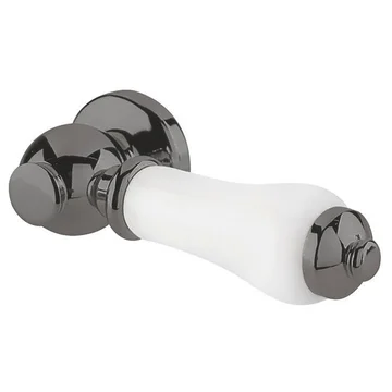 Hudson Reed Brushed Pewter Lever Handle For Close Coupled Or Low Level Cistern - Image