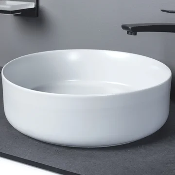 Joseph Miles Luxour 360mm Ceramic Round Washbowl with Waste