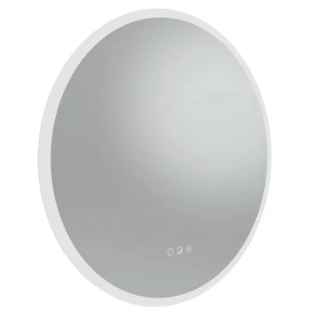 Roper Rhodes Calibre Round Borderlit LED Illuminated Mirror with Demister Pad