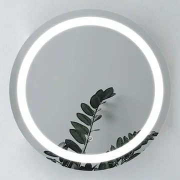 Joseph Miles Lander Round Frontlit LED Mirror with Demister Pad - 600 x 600mm