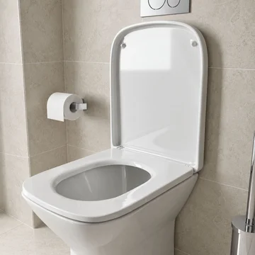 RAK Series-600 Slim Wrap-Over Soft Close WC Seat - 428mm Projection