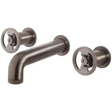 Crosswater Union Wall Mounted 3 Hole Basin Mixer Tap