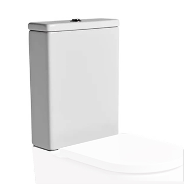 Tavistock Orbit Closed Coupled Dual Flush White Cistern - 360 x 435mm - Ex-Display