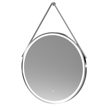Hudson Reed Salana Round Dimmable LED Borderlit Mirror with Demister Pad - Ex-display
