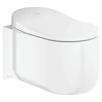 Grohe Sensia Arena Wall Hung Complete Shower Toilet System with Seat - Alpine White