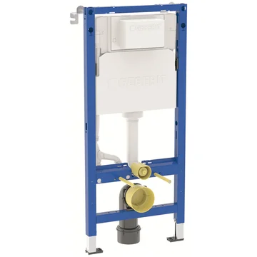 Geberit Duofix Wall Hung WC Frame with 12cm Alpha Concealed Cistern 5.8/3L - 500 x 1120mm