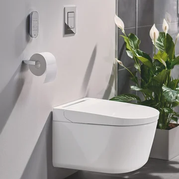 Grohe Sensia Pro Wall Hung Rimless Smart Shower Toilet with Soft Close Seat