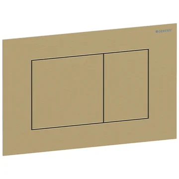 Geberit Sigma-40 Stainless Steel Flush Plate with Dual Button