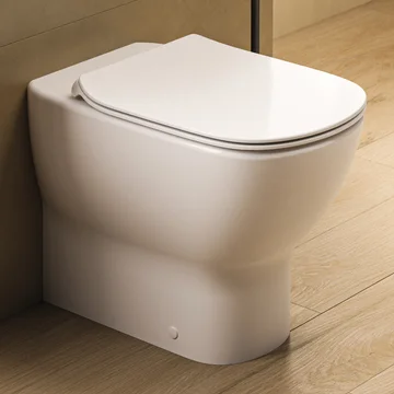 Ideal Standard Tesi Back To Wall Rimless Toilet with Aquablade Technology