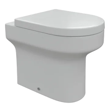 Joseph Miles Unique Rimless Back To Wall WC Pan with Soft Close Seat