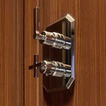 Saneux Cromwell Handle and Plate Finish Kit - Rectangular Trim - KCR019L