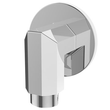 Saneux Cromwell Round Shower Outlet Elbow