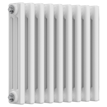 Joseph Miles Milano Horizontal 3-Column Electric Radiator - Mild Steel - 400mm High