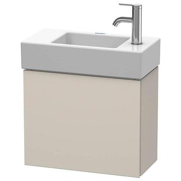 Duravit L-Cube Wall Hung Matt Taupe Vanity Unit for Vero Air Basin - 480 x 400mm