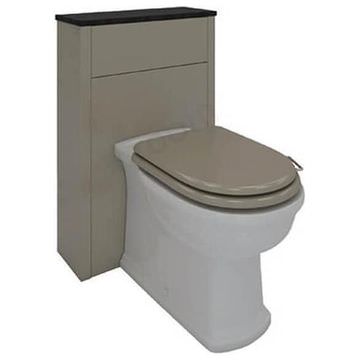 RAK Washington Cappuccino Back-To-Wall Traditional WC Unit - 550 x 810mm