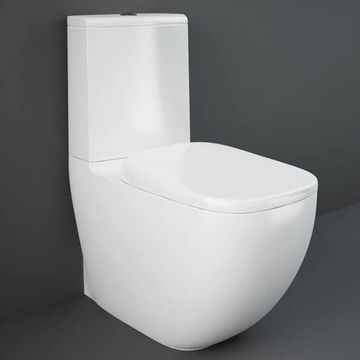 RAK Illusion Close Coupled Dual Flush Cistern Only - White - EX Display