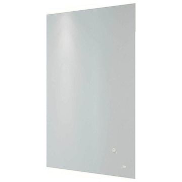 RAK Cupid Rectangular LED Borderlit Mirror with Demister Pad and Shaver Socket Glass