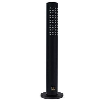 QS Basics VOX Pull-Out Round Matt Black Shower Handset and Hose - Deck Mounted