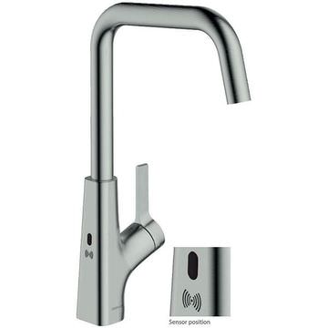Clearwater Azia Motion Sensor Chrome Kitchen Mixer Tap with U-Shaped Swivel Spout