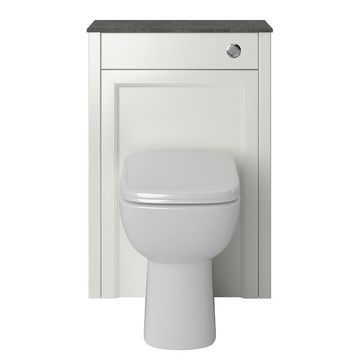 Heritage Caversham Chantilly Back To Wall Traditional Toilet Unit - 590 x 864mm