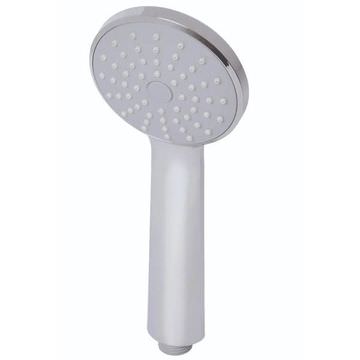 Croydex Leo Round Chrome Shower Handset - Single Spray Mode