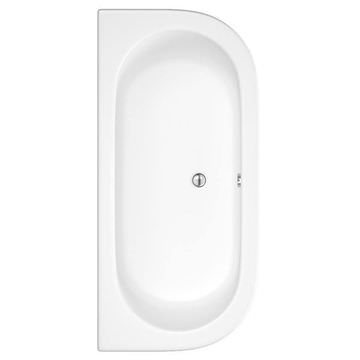 Trojan Curve D Shape Double Ended Encapsulated Bath - B002359