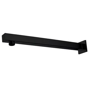 Niagara Observa Contemporary Square Matt Black Shower Arm - Wall or Ceiling Mounted